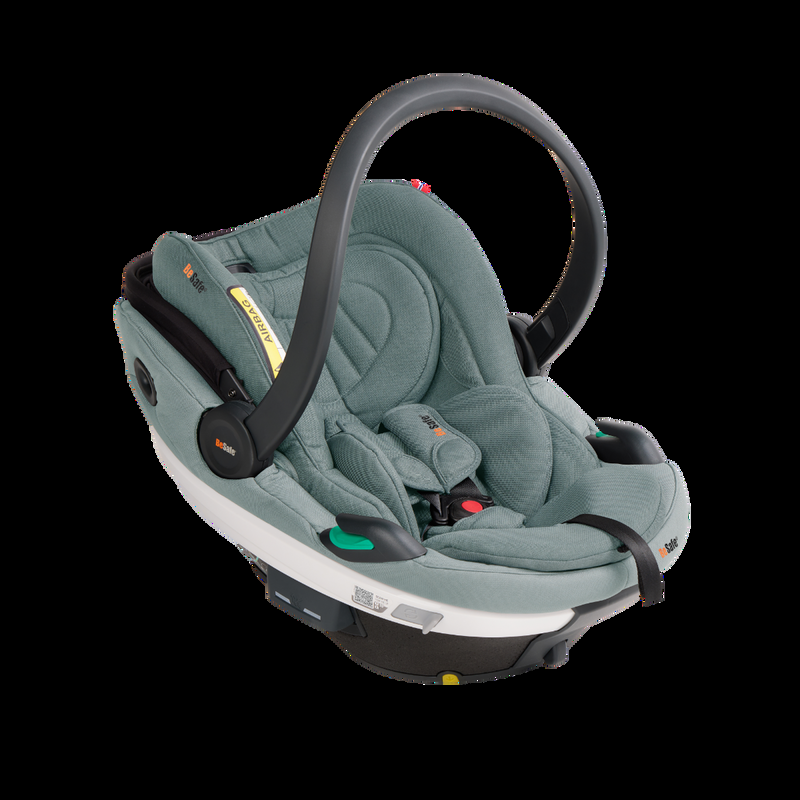 babyonlineshop BeSafe Go Beyond Babyschale und Beyond 360 Autositz mit Base Sea Green Mélange Vatertagsangebot