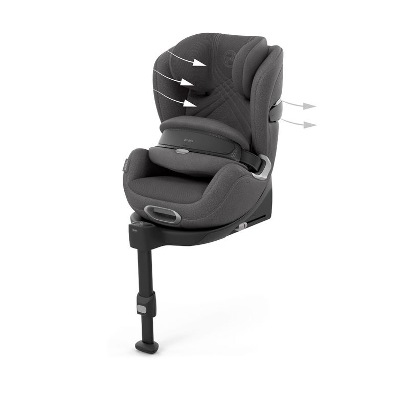 babyonlineshop CYBEX Anoris T2 i-Size Kindersitz Plus Mirage Grey Ab 15 Monate bis ca. 7 Jahre Top Angebot