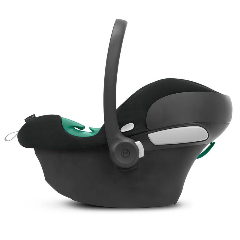 babyonlineshop CYBEX Aton B2 i-Size Babyschale Volcano Black Gruppe 0+ Blitzangebot