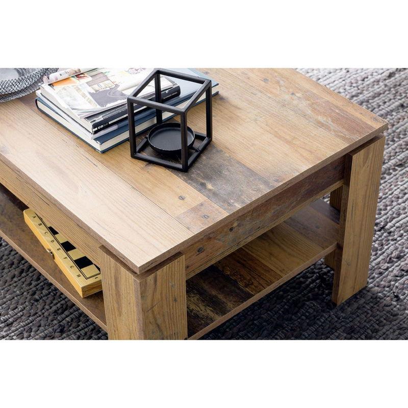babyonlineshop trendteam Indy Couchtisch Old Wood Super Sparpreis