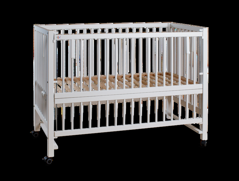 babyonlineshop tiSsi XXL Kinderbett / Beistellbett Hajo weiß 60 x 120 cm Speichern exportieren