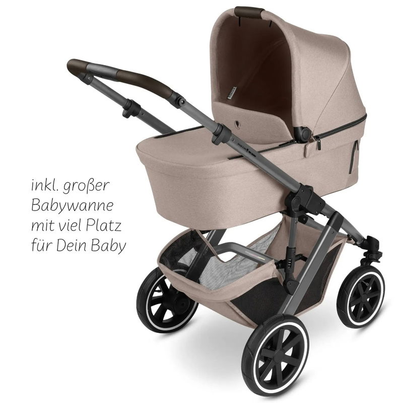 babyonlineshop ABC Design Salsa 5 Air Kombikinderwagen Camel Meist gekauft