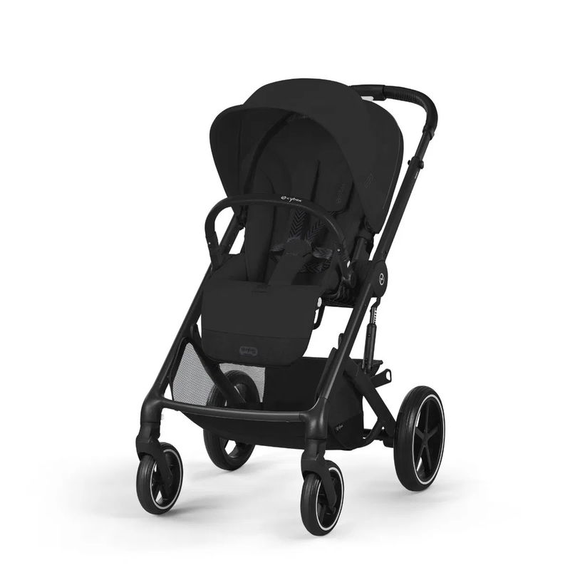babyonlineshop CYBEX Balios S LUX Kinderwagen + Cloud T i-Size Bundle Moon Black Großer Ausverkauf