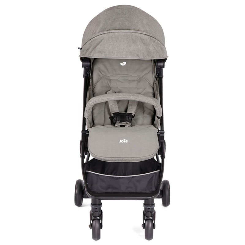 babyonlineshop Joie Pact Buggy Gray Flannel inkl. Regenverdeck Flash Sale