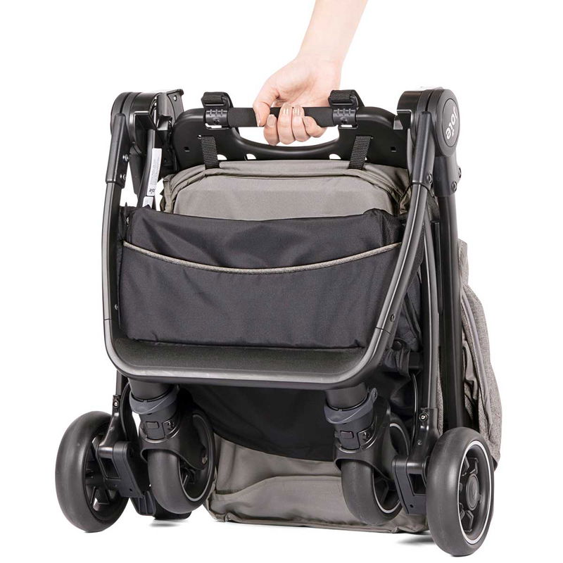 babyonlineshop Joie Pact Buggy Gray Flannel inkl. Regenverdeck Flash Sale