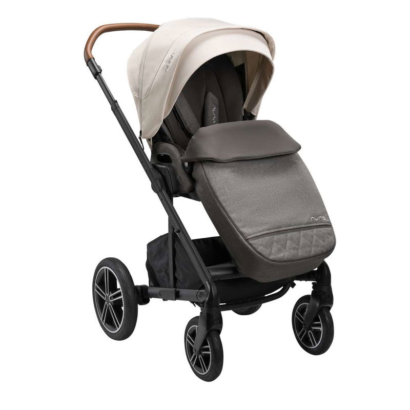 babyonlineshop nuna MIXX next Kinderwagen Birch inkl. Fußsack Regenverdeck Adapter Saisonschlussverkauf