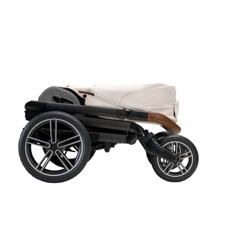 babyonlineshop nuna MIXX next Kinderwagen Birch inkl. Fußsack Regenverdeck Adapter Saisonschlussverkauf
