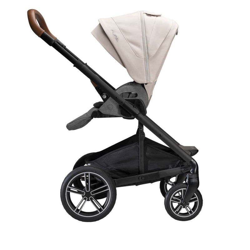 babyonlineshop nuna MIXX next Kinderwagen Birch inkl. Fußsack Regenverdeck Adapter Saisonschlussverkauf