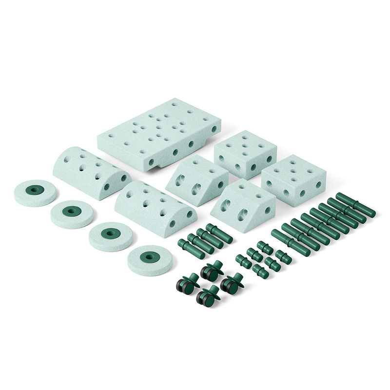 babyonlineshop MODU Dreamer Set Ocean Mint / Forest Green Lagerräumung