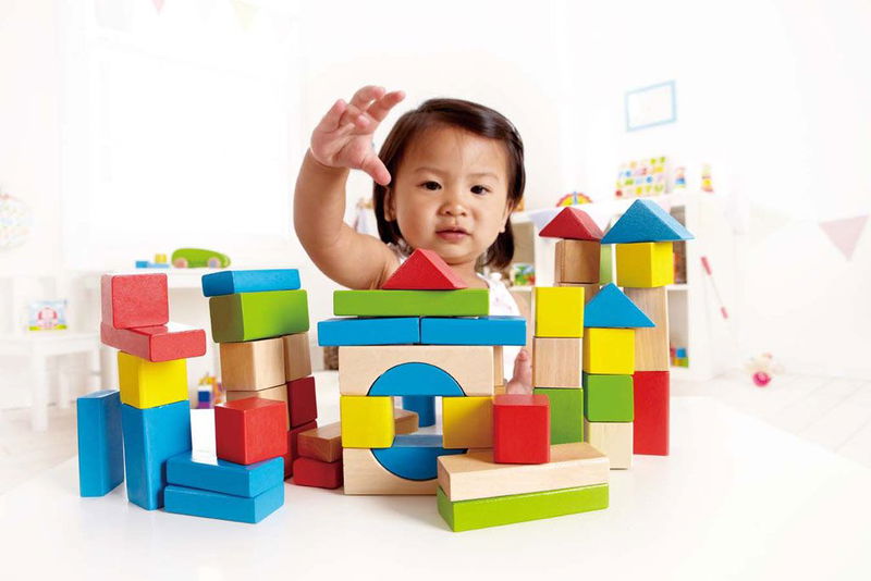 babyonlineshop Hape Bunte Holzbausteine E0409 Neueste Mode