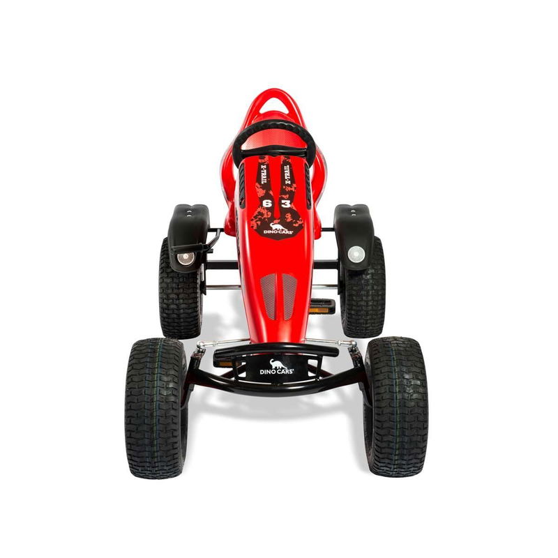 babyonlineshop Dino Cars X-Trail BF1 GoKart schwarz mit Bremsfreilauf & Pendelachse Online Outlet
