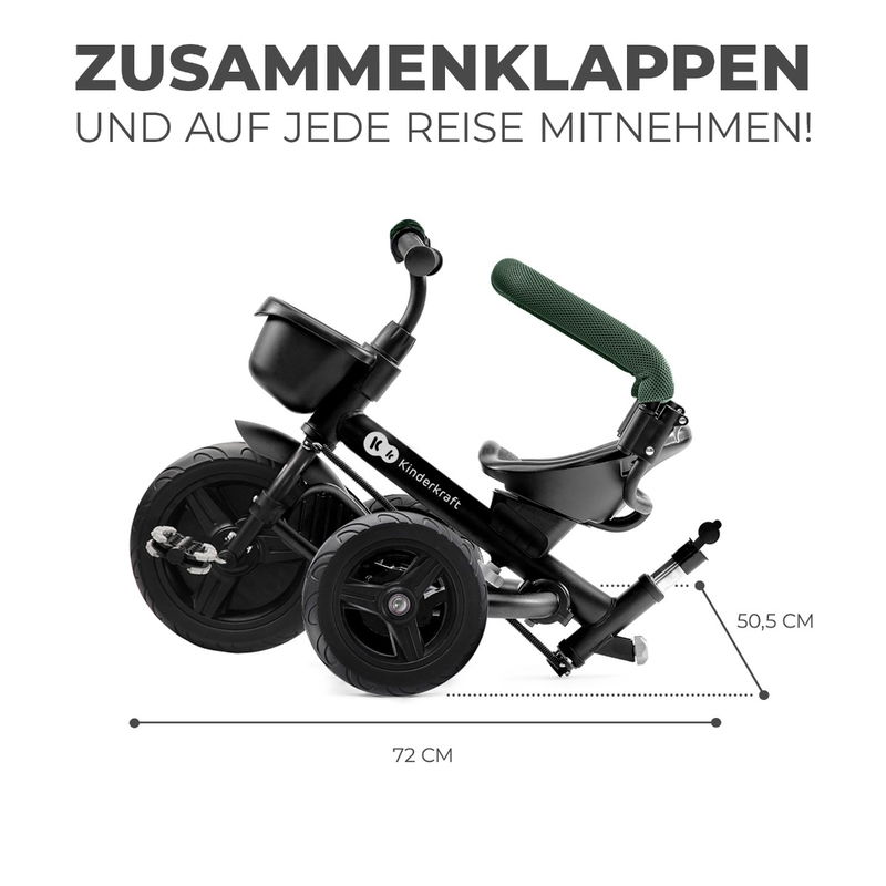 babyonlineshop Kinderkraft AVEO Dreirad mystic green Exklusive Angebote