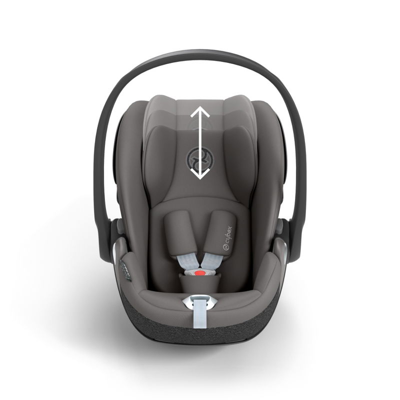 babyonlineshop CYBEX Cloud T i-Size Mirage Grey Babyschale Kostenlose Rückgabe