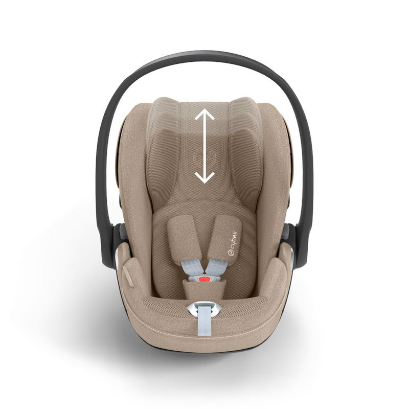 babyonlineshop CYBEX Cloud T i-Size Plus Cozy Beige Babyschale JETZT KAUFEN