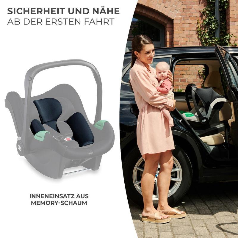 babyonlineshop Kinderkraft MINK PRO i-Size Kindersitz black 40-75 cm Bis zu 50% Rabatt