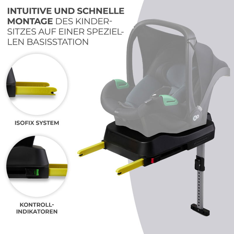 babyonlineshop Kinderkraft MINK FX Basisstation Nur noch ein Tag übrig