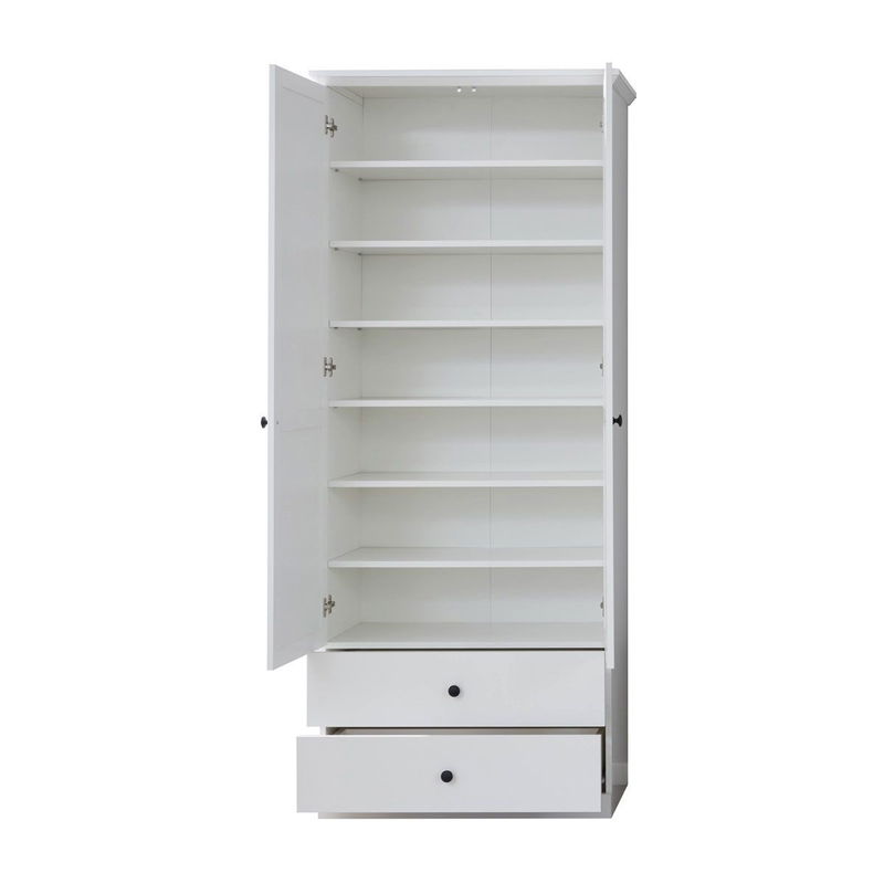 babyonlineshop trendteam Baxter Garderobenschrank weiß Dekor Outlet