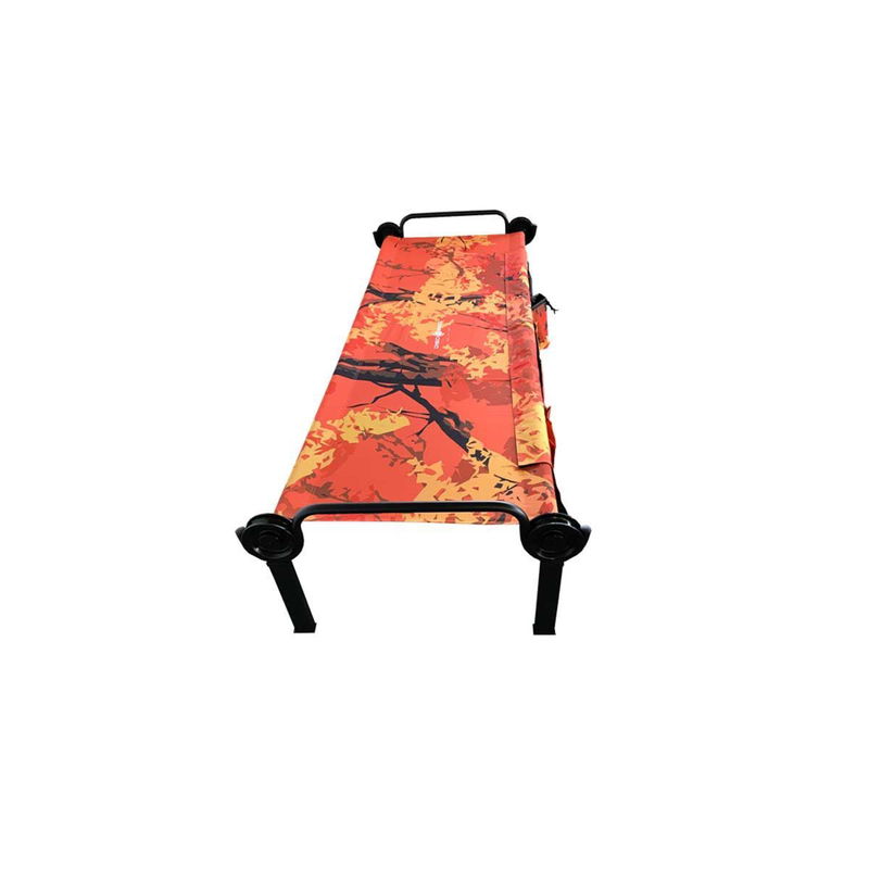 babyonlineshop Sol-O-Cot Einzelbett orange Limited Edition mit Seitentasche das Campingbett von Disc-O-Bed Begrenztes Angebot