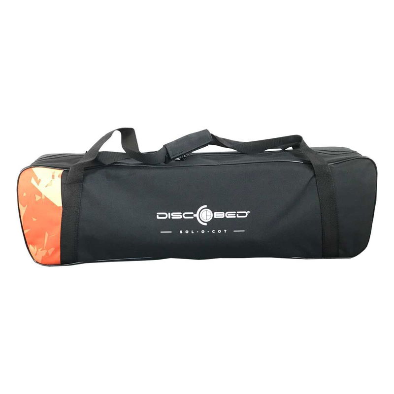 babyonlineshop Sol-O-Cot Einzelbett orange Limited Edition mit Seitentasche das Campingbett von Disc-O-Bed Begrenztes Angebot