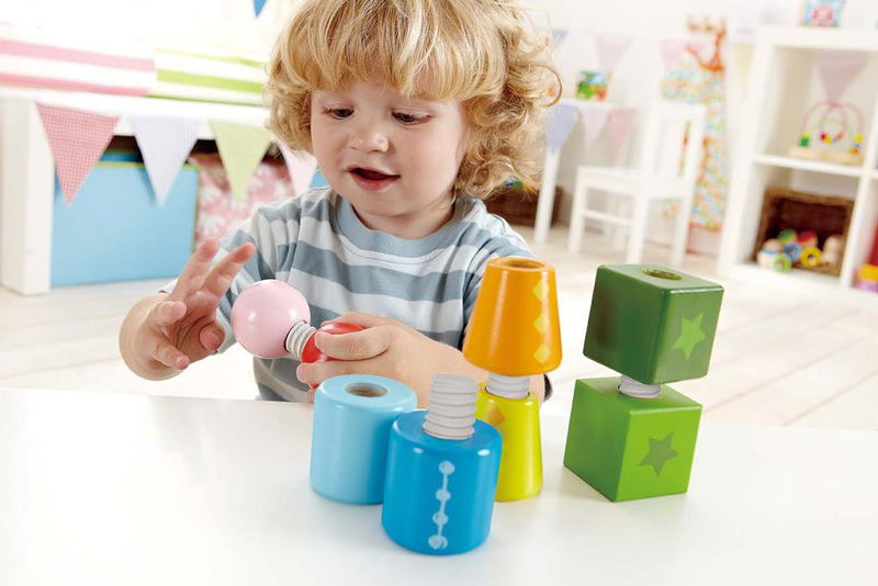 babyonlineshop Hape Schraubklötze E0416 Preisnachlass