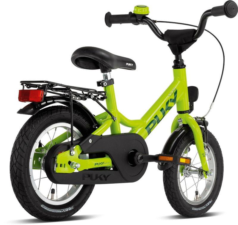 babyonlineshop Puky Alu Kinderfahrrad YOUKE 12 fresh green Muttertagsangebot