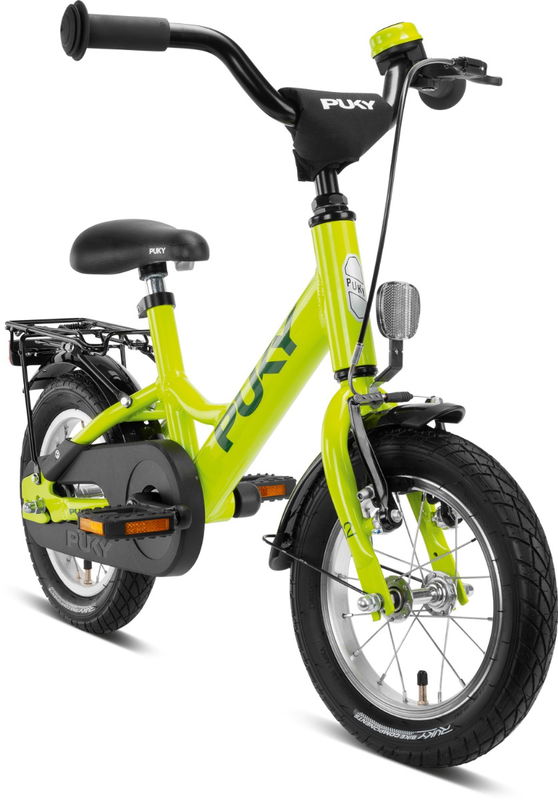 babyonlineshop Puky Alu Kinderfahrrad YOUKE 12 fresh green Muttertagsangebot
