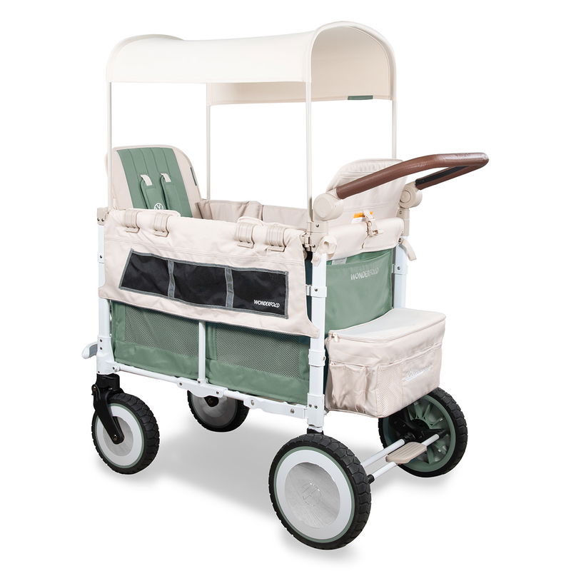babyonlineshop WonderFold Bollerwagen Volkswagen VW2 - Sage green Vatertagsangebot