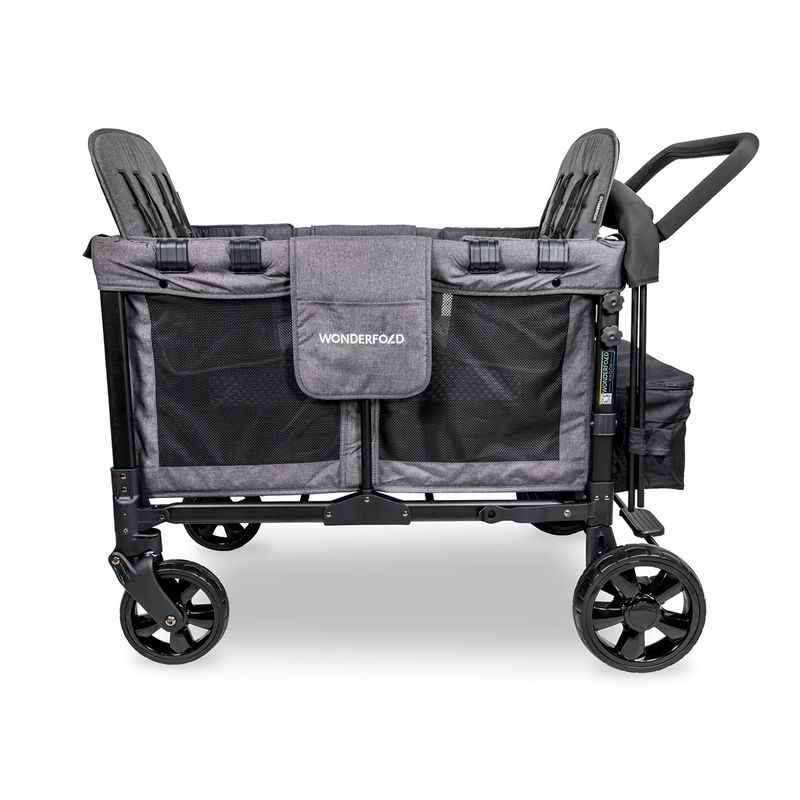 babyonlineshop WonderFold W4 Original Bollerwagen - Charcoal Grey Valentinstagsangebot