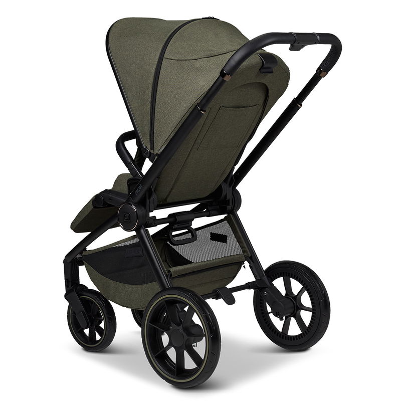 babyonlineshop Moon Buggy Sport - moss / melange Zeitlich begrenztes Angebot