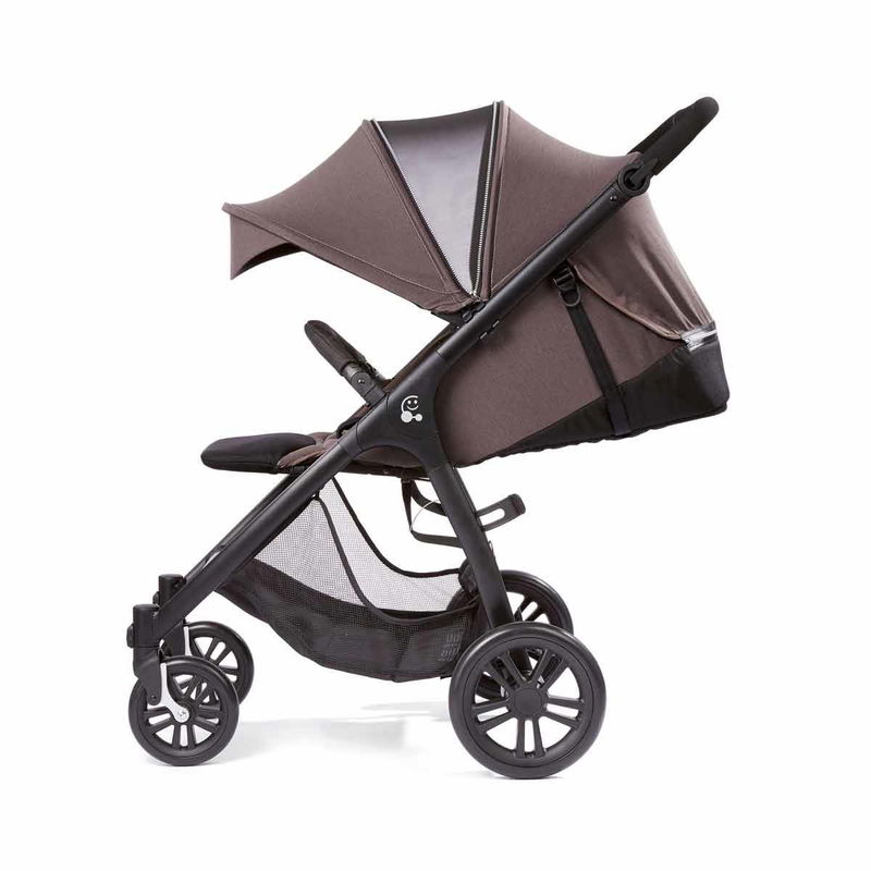 babyonlineshop Gesslein Smiloo Happy Buggy taupe melange Gestell schwarz JETZT KAUFEN