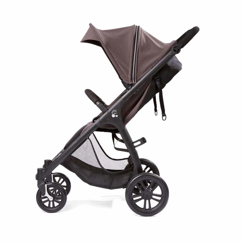 babyonlineshop Gesslein Smiloo Happy Buggy taupe melange Gestell schwarz JETZT KAUFEN