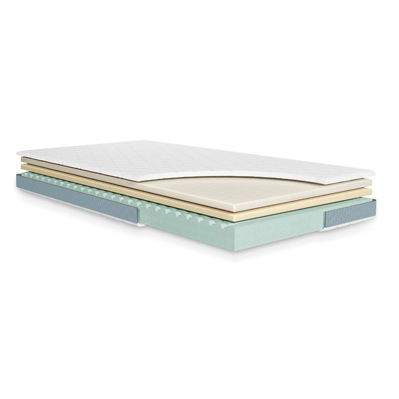 babyonlineshop Zöllner Dr. Lübbe Junior Matratze 120 x 200 cm 3-Schicht-Matratze mit TENCEL©-Bezug Im Verkauf