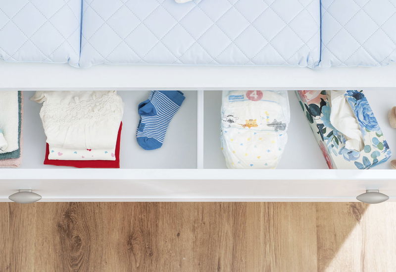 babyonlineshop Pinolino Laura Wickelkommode breit 3 Schubkästen zollfrei