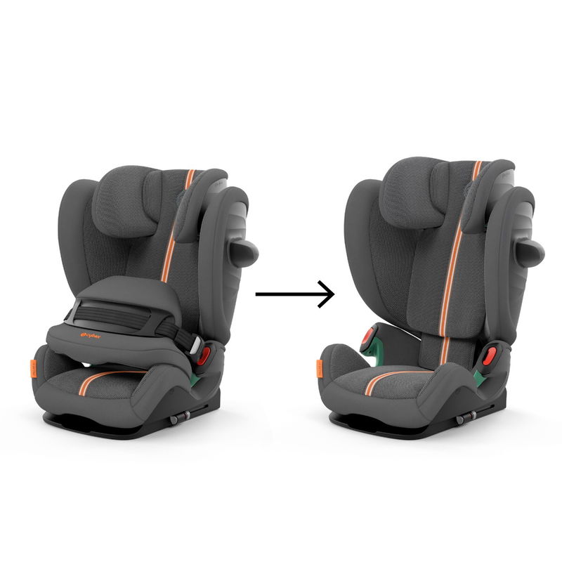 babyonlineshop CYBEX Pallas G i-Size Plus Kindersitz Lava Grey Gruppe 1 2 3 Hotsell