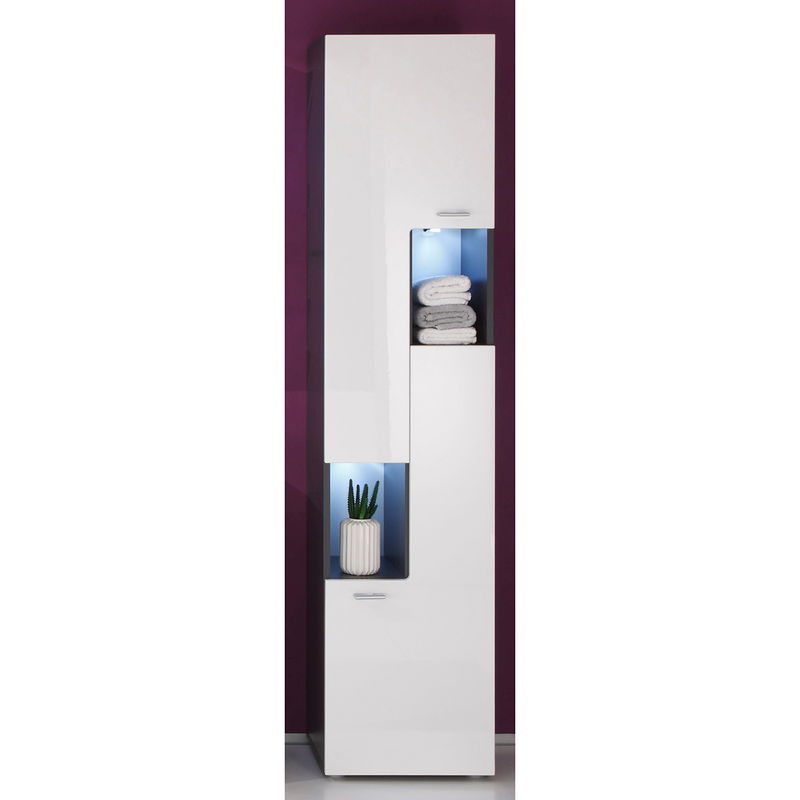 babyonlineshop trendteam Tetris Hochschrank Weiß / Graphit Exklusivangebot