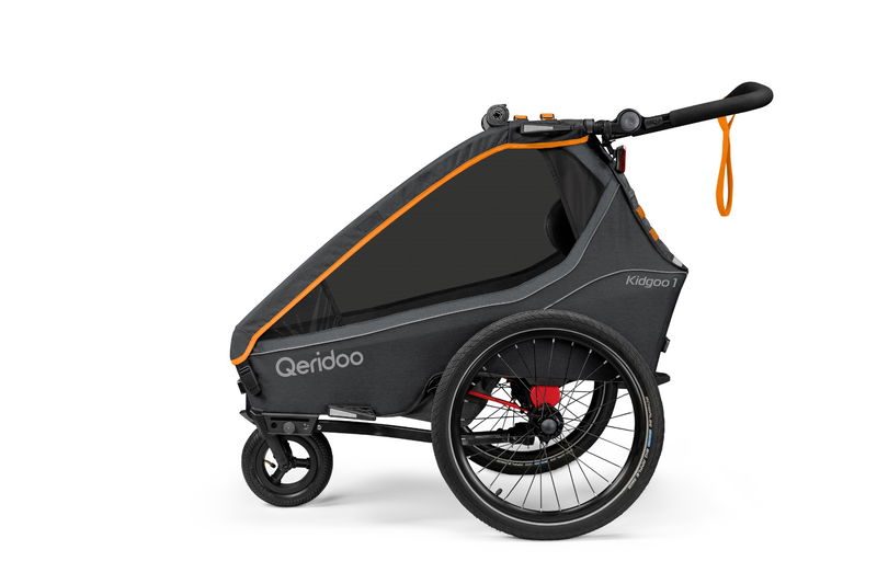 babyonlineshop Qeridoo Kidgoo 1 FIDLOCK Edition Fahrradanhänger Saisonale Angebote