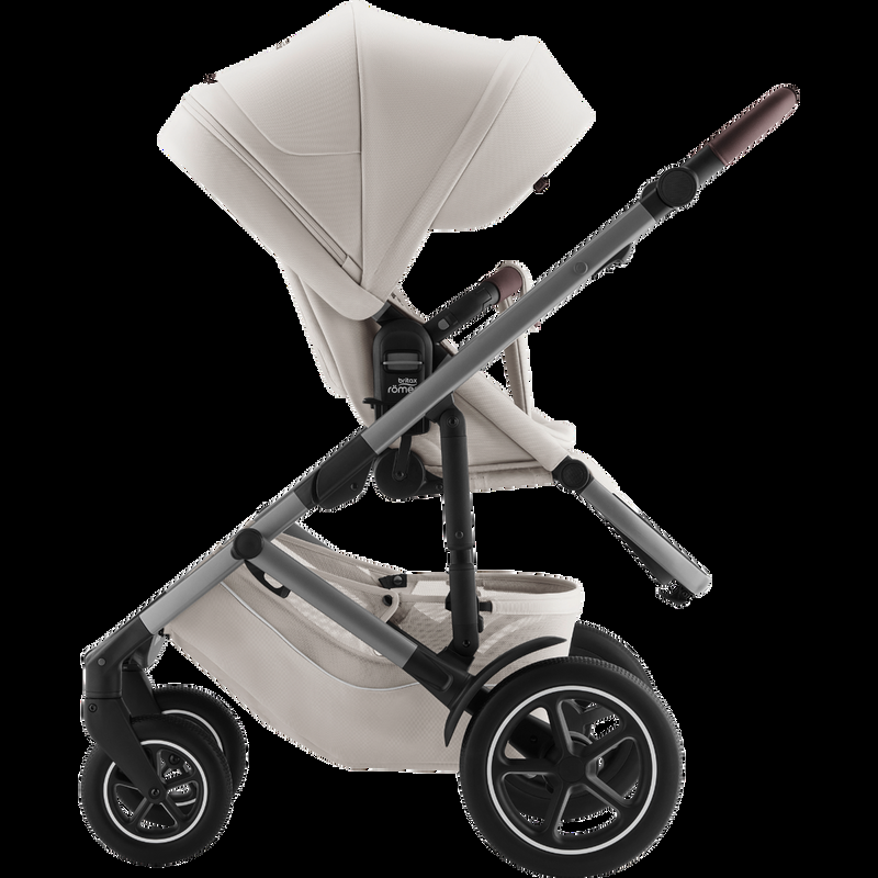 babyonlineshop Britax Smile 5Z 3-in-1 Set Soft Taupe LUX - Sportwagen + Babywanne + Baby-Safe Pro Wochenangebot