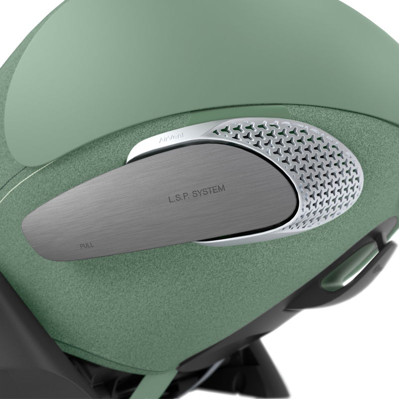 babyonlineshop CYBEX Cloud T i-Size Plus Leaf Green Babyschale Auslauf