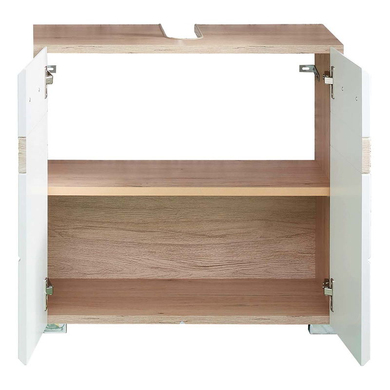 babyonlineshop trendteam Set-One Bad Kombination 4-teilig Weiß / Eiche Bestseller