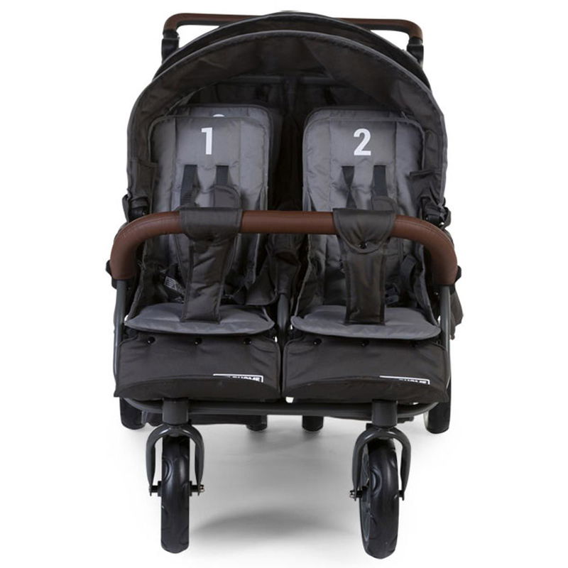 babyonlineshop Childhome neuer Six Seater Sechserwagen anthrazit robust und komfortabel Letzte 2 Tage