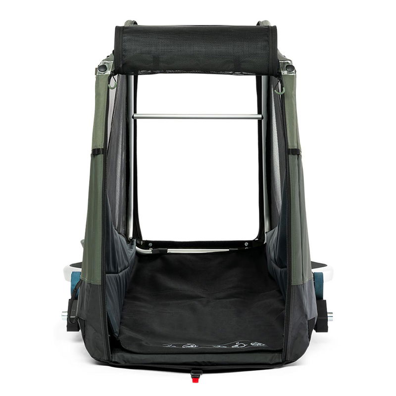 babyonlineshop Croozer Dog Tammo Moss green Fahrradanhänger für sehr große Hunde geeignet Bis zu 50% Rabatt