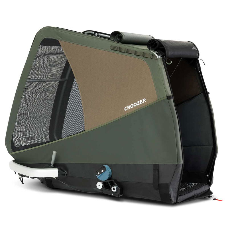 babyonlineshop Croozer Dog Tammo Moss green Fahrradanhänger für sehr große Hunde geeignet Bis zu 50% Rabatt
