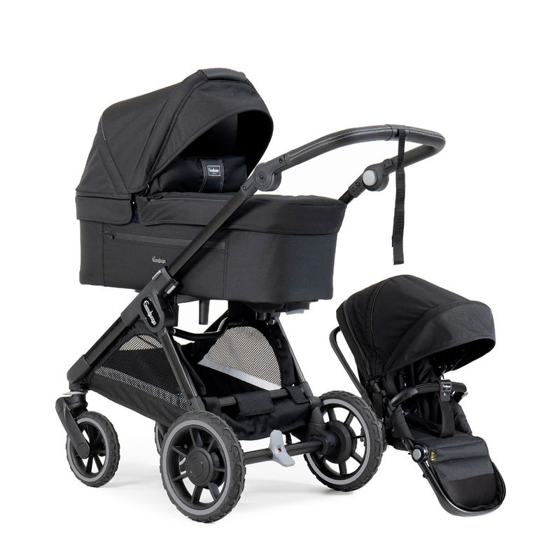 babyonlineshop Emmaljunga SENTO ERGO Kinderwagen All Black Bis zu 65% Rabatt