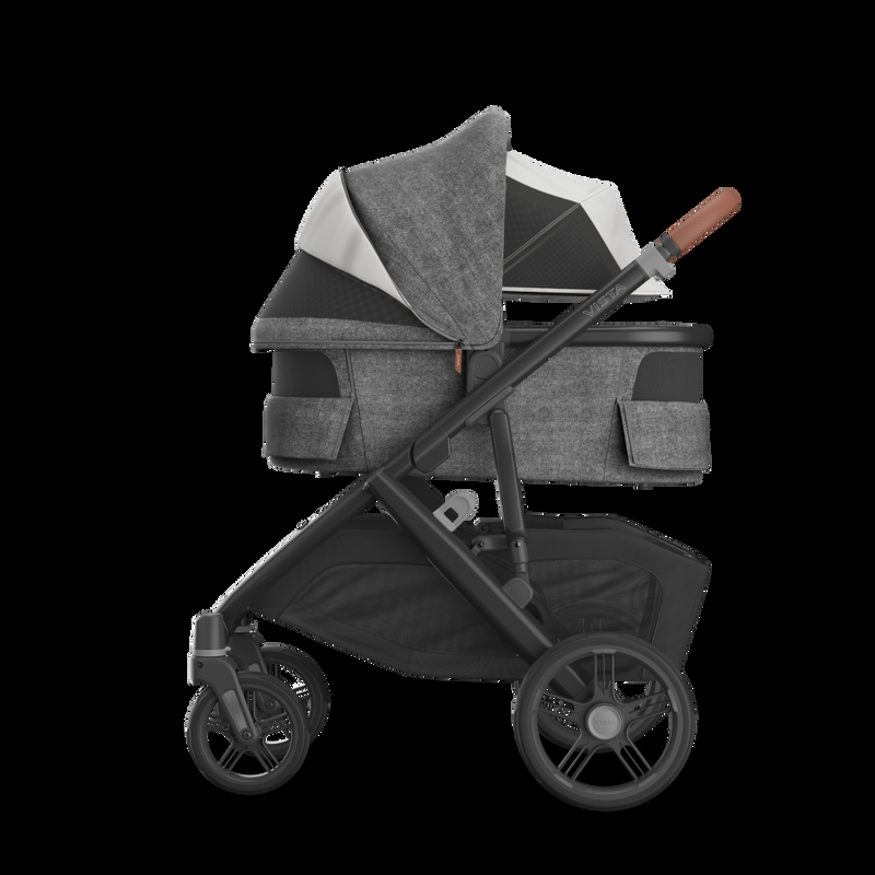 babyonlineshop UPPAbaby Vista V3 Kinderwagen Greyson Charcoal Mélange Nur für heute