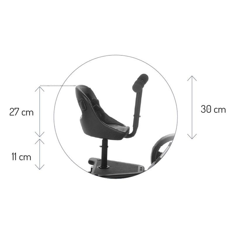 babyonlineshop Be Cool SEAT SKATE Sitz für Mitfahrbrett Sonderangebot der Fabrik