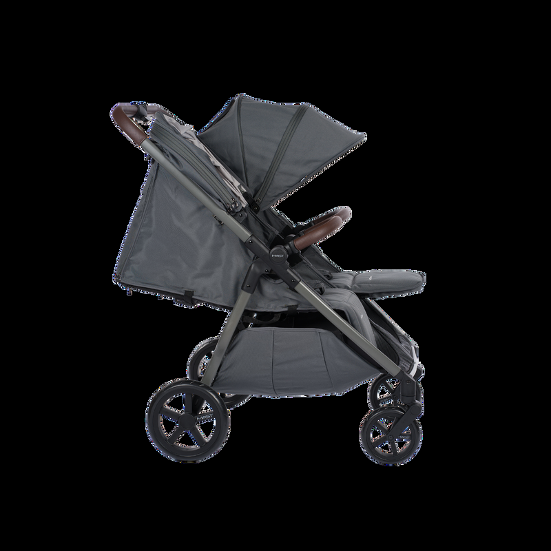 babyonlineshop MastSwiss M.Twin x VOLCANIC ASH Geschwisterwagen Discount Store für neue Produkte