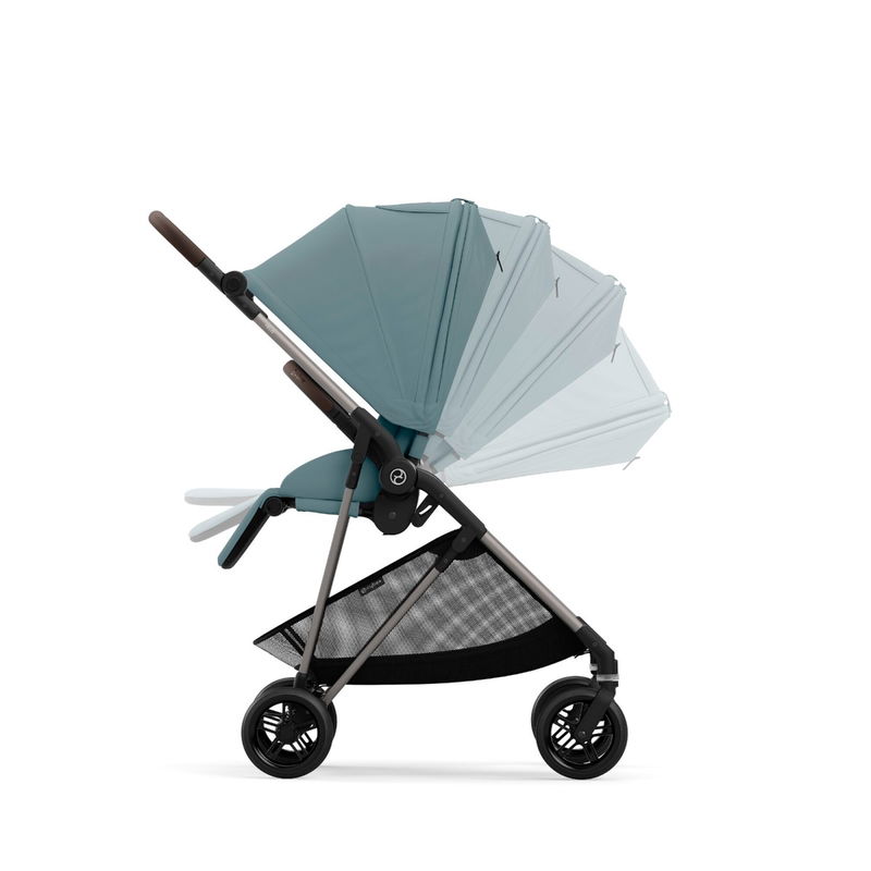 babyonlineshop CYBEX Melio Buggy Stormy Blue Super Rabatt