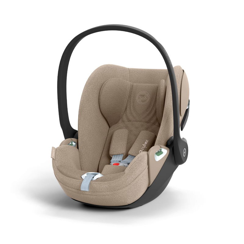babyonlineshop Joolz Day5 Kinderwagen Bundle Sandy taupe + Cloud T i-Size Base T & Fußsack Kostenloser Versand international