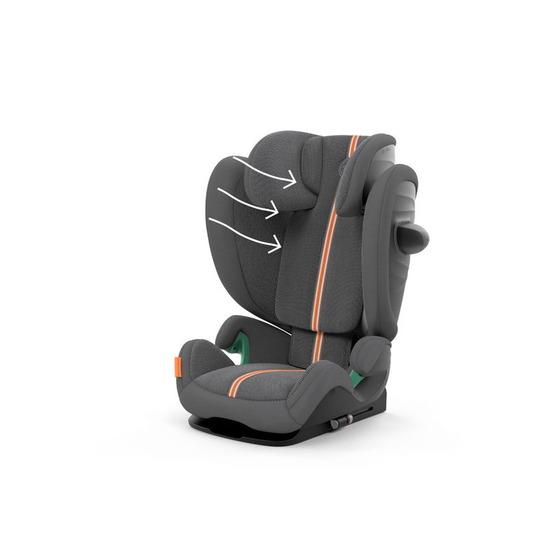 babyonlineshop CYBEX Solution G i-Fix Plus Kindersitz Lava Grey 3 bis 12 Jahre Fabrik Onlineshop