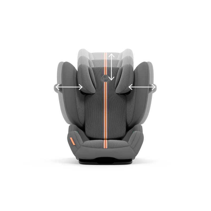 babyonlineshop CYBEX Solution G i-Fix Plus Kindersitz Lava Grey 3 bis 12 Jahre Fabrik Onlineshop